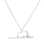 Ethnic elephant necklace Silver nz