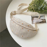 Floral Waist Bag Beige nz