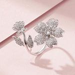 Flower statement ring nz