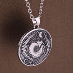 Fox and moon silver necklace money nz