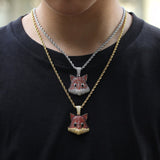Fox emoji necklace nz
