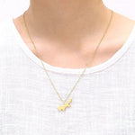Fox gold plated necklace nz