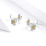 Frangipani earrings nz