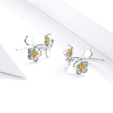 Frangipani earrings nz