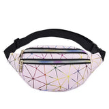 Geometric bum bag Pink nz
