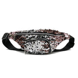 Glitter bum bag Grey nz