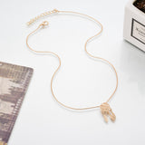 Gold dreamcatcher necklace nz