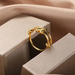 Gold fidget ring nz