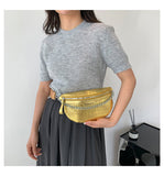 Gold women’s bum bag nz