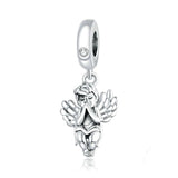 Guardian Silver angel pendant nz