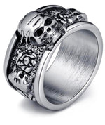 Hard Rock Skull Ring 57 mm nz