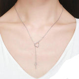 Heart Key Necklace nz