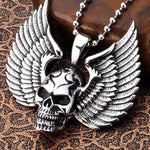 Hells Angels Skull Necklace nz