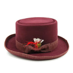 High quality Top hat Dark red / S (54 55cm) nz