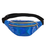 Holographic bum bag Blue nz