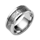 Ichthys Jesus Ring 54 mm / Silver nz