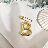 Initial brooch B nz