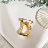 Initial brooch D nz