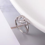 Intertwined heart ring nz