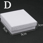 Jewellery Box Cardboard White / 9 x 3 cm nz