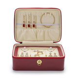 Jewellery Boxes Leather Red nz