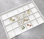 Jewellery drawer organiser 24 Grids Tray nz