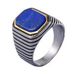 Lapis lazuli signet ring nz