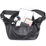 Large black men’s waist bag nz