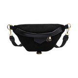 Large waist fanny pack Black nz