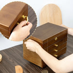 Large Wooden Jewellery Box nz