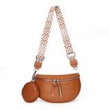 Leather bum bag for women Brown nz