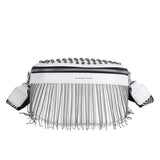 Leather bum bag women White nz