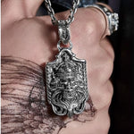 Lion head pendant silver nz