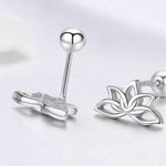 Lotus flower earrings nz