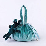 Makeup Bag with Zip Closure Blue 1 nz