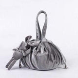 Makeup Bag with Zip Closure Grey 1 nz