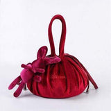 Makeup Bag with Zip Closure Red 1 2 nz