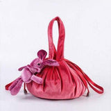 Makeup Bag with Zip Closure Red 1 nz