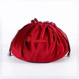 Makeup Bag with Zip Closure Red 2 nz