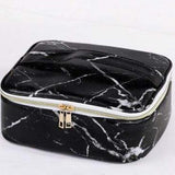Marble Makeup Case Black 2 nz