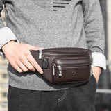 Men’s leather bum bag nz