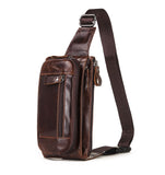 Men’s vintage leather bum bag nz