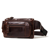 Men’s vintage leather bum bag nz