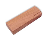 Metal glasses case Natural wood nz