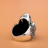 Mexican skull ring silver nz