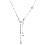 Moon and stars necklace nz