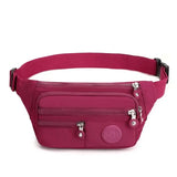 Multi pocket bum bag Fushia nz