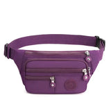 Multi pocket bum bag Purple nz