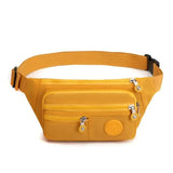 Multi pocket bum bag Yellow nz