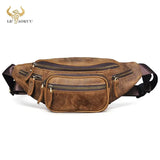 Multifunctional waist bag for men Brown nz